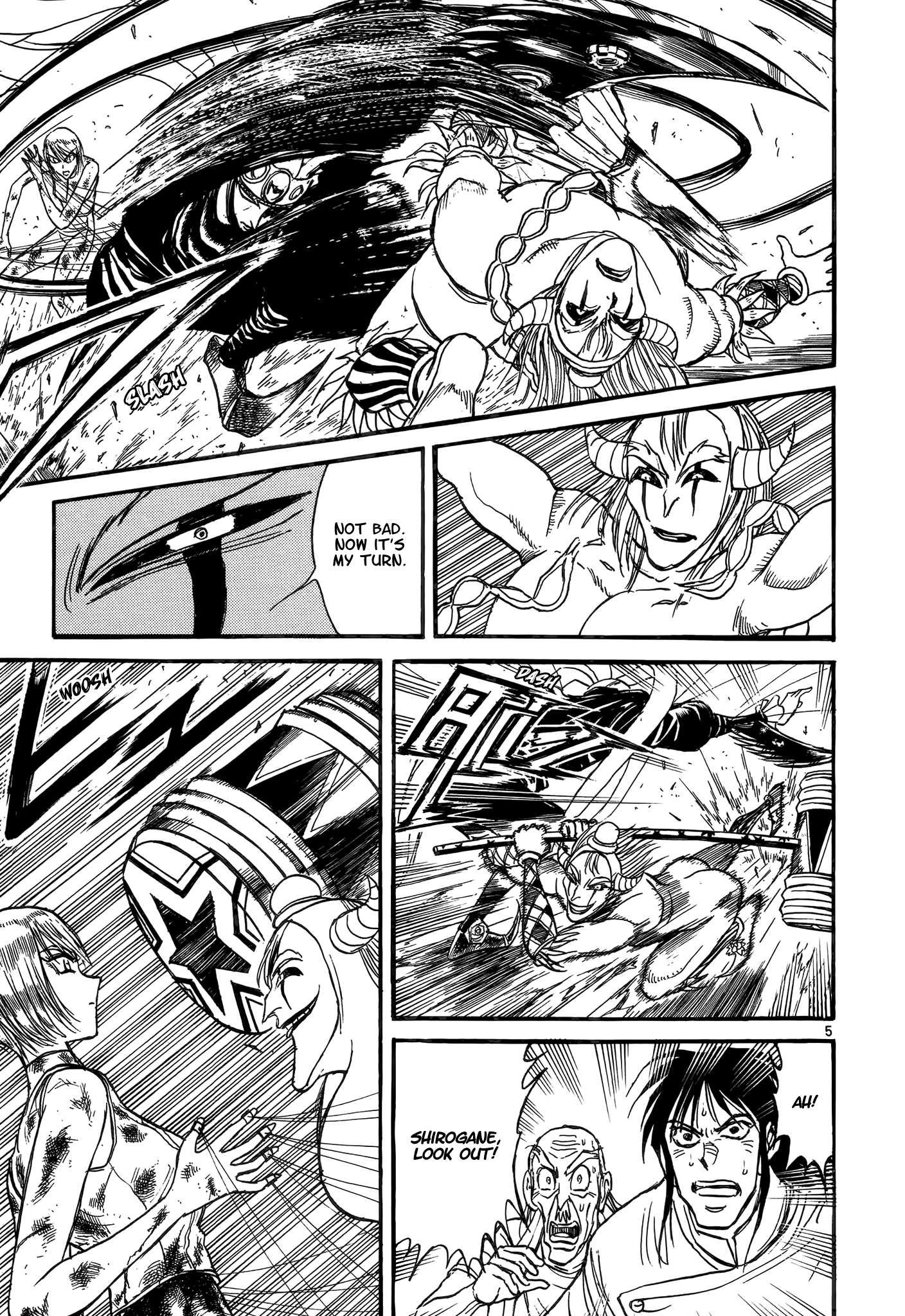 Karakuri Circus Chapter 414 5